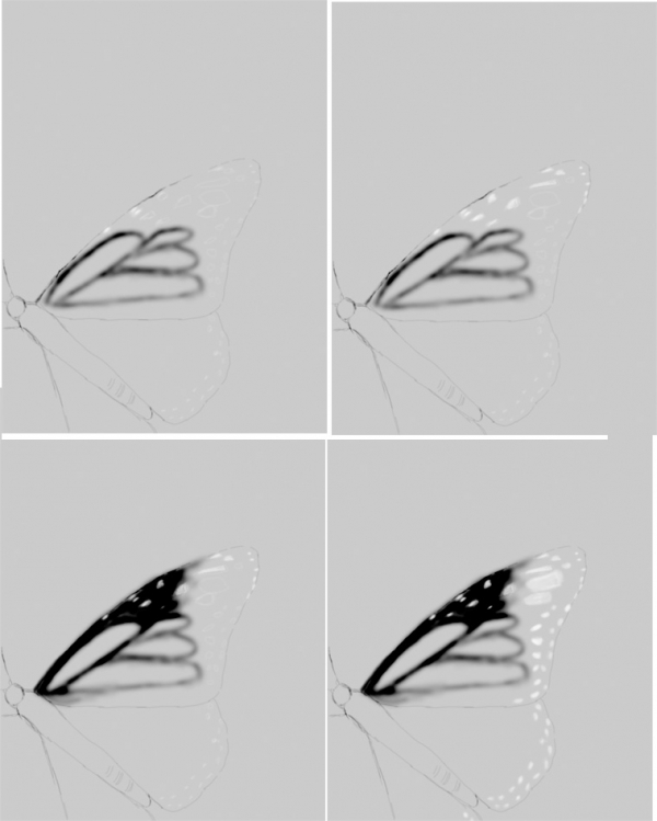 Creation of Monarch Butterfly: Step 2